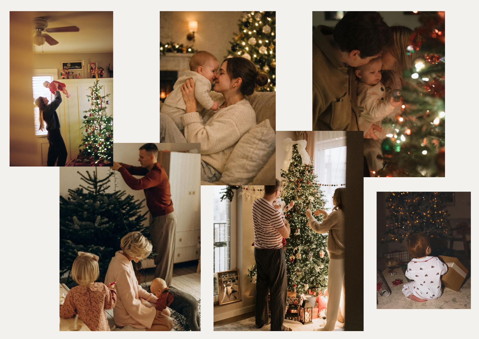 baby's first christmas photoshoot vibe inspiration