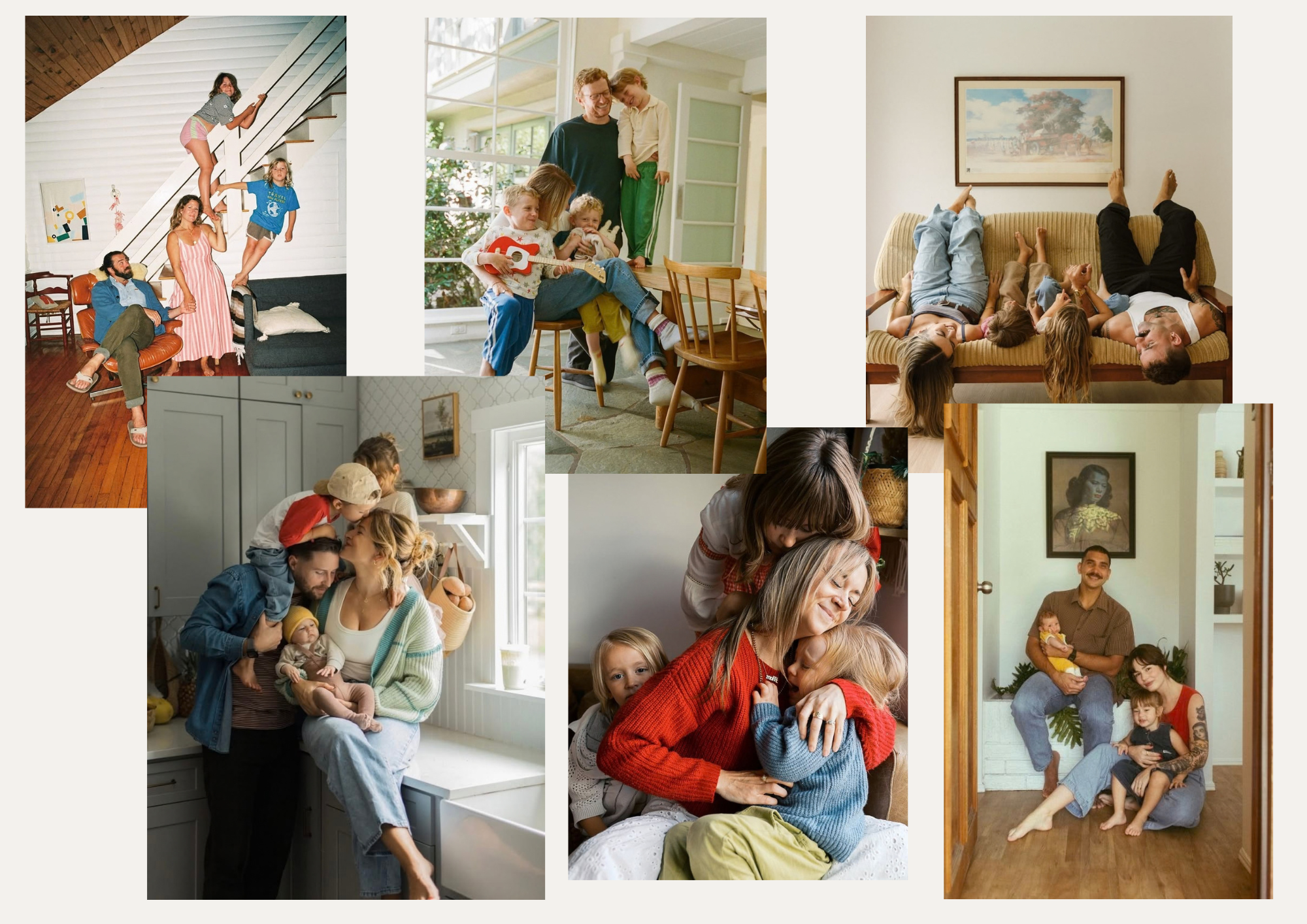 Colorful family photoshoot outfit and vibe inspiration